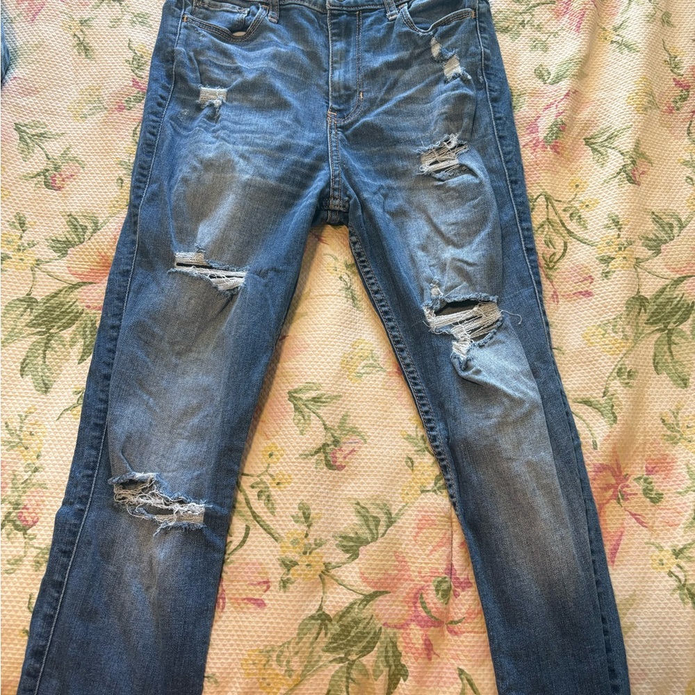 Hollister Ultra High-Rise Blue Jeans